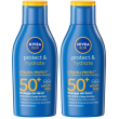 nivea sun latte solare protect & hydrate spf50+ 100 ml, crema solare 5