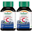 jamieson vitamina c 1000 mirtillo 120 compresse masticabili 2x120 pz