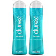 durex play fresh gel lubrificante 2x50 ml