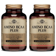 solgar amino bcaa plus capsule vegetali 2x35,9 g