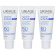 uriage bariederm-cica crema riparatrice spf50+, pelle danneggiata al s