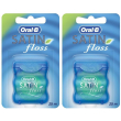 oral-b® satin floss gusto menta 2x25 m