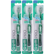 gum® technique® pro medium, verde 3x1 pz spazzolino da denti