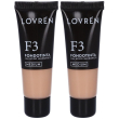 lovren fondotinta colore f3 medium 2x25 ml