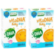 vitadha baby drops con omega-3 dha e vitamina e 2x30 ml gocce orali