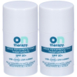 ontherapy® stick fotoprotettivo trasparente spf50+ 2x25 ml