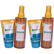 klorane olio secco solare spray + shampoo doccia doposole al monoã¯ in