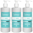 science hair care shampoo doccia riequilibrante 500ml 3x500 ml