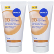 nivea 5 in 1 bb cream super idratante 24h no stop dorata 50 ml, crema