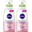 nivea struccante occhi bifase illuminante waterproof 125 ml, olio stru