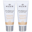 nuxe prodigieux bb tinted cream tonalita' 1 light 2x1 st