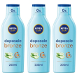 nivea sun latte doposole bronze 200 ml, dopo sole idratante per un'abb
