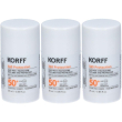 korff 365 stick viso corpo spf50+ 3x25 ml