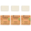 la saponaria shampoo solido rinforzante 3x50 g
