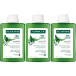 klorane shampoo all'ortica bio 200ml - capelli grassi, purificante 3x2