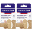 hansaplast cerotti hand mix pack, flessibili per mani e dita,
