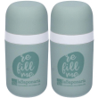 la saponeria biodeo applicatore roll on refill verde salvia 2x70 g sol