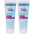 rapid white dentifricio white+booster strong 2x75 ml