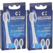 curasept testine ricambio spazzolino sonic soft clean 1015 2x2 st