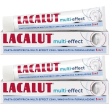 lacalut® multi-effect pasta dentifricia 2x75 ml crema