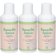 sanoclin attivo shampoodoccia 3x500 ml shampoo