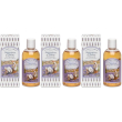 bagnoschiuma lavanda con estratto di avena 3x250 ml schiuma da bagno