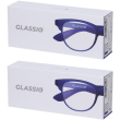 occhiali da lettura glassio fremont colore blu scuro gradazione +1,5 2