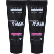 curaprox black is white dentifricio travel size 2x10 ml
