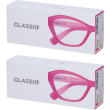 occhiali da lettura glassio santa clara colore rosa gradazione +1,5 1