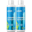 vplab l-carnitine conc. tropical fruit 2x500 ml