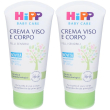 hipp baby care crema viso e corpo 2x75 ml