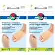 master aid protezione in gel e tessuto master-aid footcare per metatar