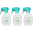 solari omia ecobio aloe trigger spf 30 coral respect 3x200 ml