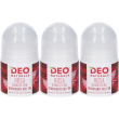 deo naturals rosa damascena 3x50 ml