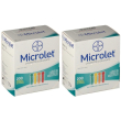 microlet® lancette colorate 200 pezzi 2x200 pz