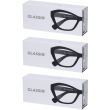 occhiali da lettura glassio santa clara colore nero gradazione +1,0 3x