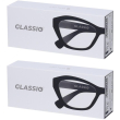 occhiali da lettura glassio santa clara colore nero gradazione +1,0 2x