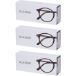 occhiali da lettura glassio monterey colore tortoise gradazione +1,0 3