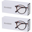 occhiali da lettura glassio monterey colore tortoise gradazione +1,0 1