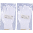 guanto non chirurgico in cotone bianco misura 6,5 busta 2x2 pz guan