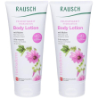rausch idratazione body lotion alla malva 2x200 ml soluzione