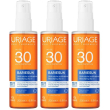 uriage bariésun olio secco illuminante spf30, pelle sensibile, corpo,