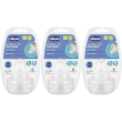 chicco tettarella perfect 5 0m in silicone 1 foro 2 pezzi 3x1 st