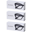 occhiali da lettura glassio santa clara colore nero gradazione +2,5 1
