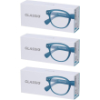 occhiali da lettura glassio newport colore crystal jade gradazione +1,