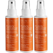 plusol latte solare spray corpo antiaging spf50 100 ml 3x100