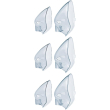 maschera per adulti aerosol prontex rapid 2 3x1 st