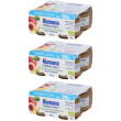 humana naturcare omogeneizzato frutta misto bio 4 pezzi 3x400 g