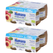 humana naturcare omogeneizzato frutta misto bio 4 pezzi 2x400 g