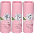 roger & gallet balsamo labbra sublimante rose 3x3,5 g